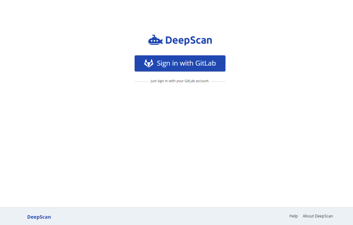 Default login page