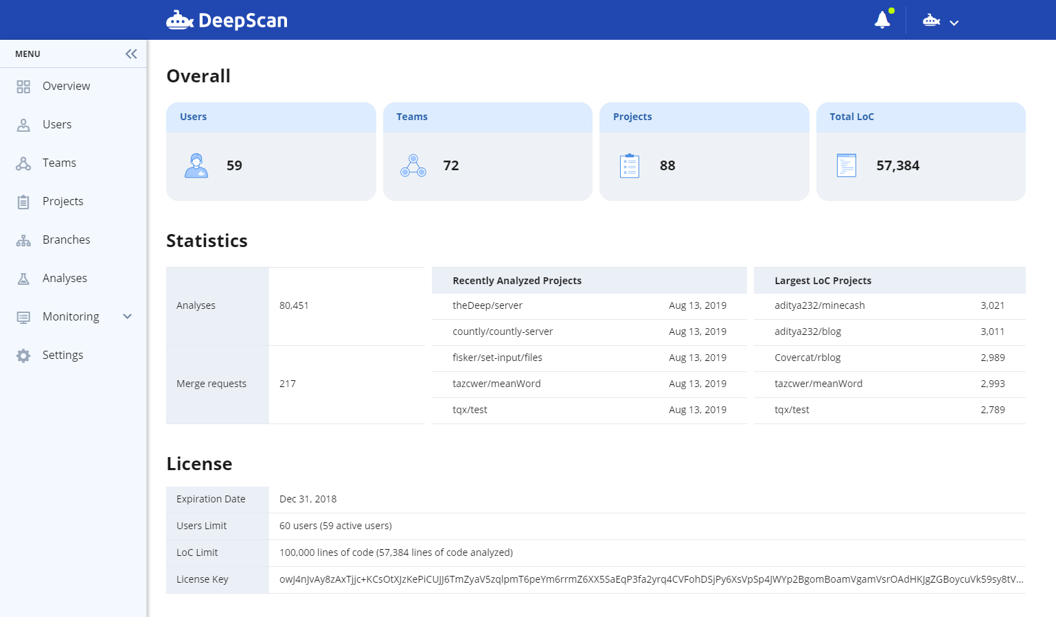 System Settings: Overview