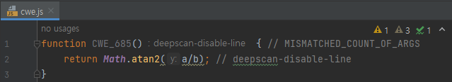 Disabling Rules with Inline Comments