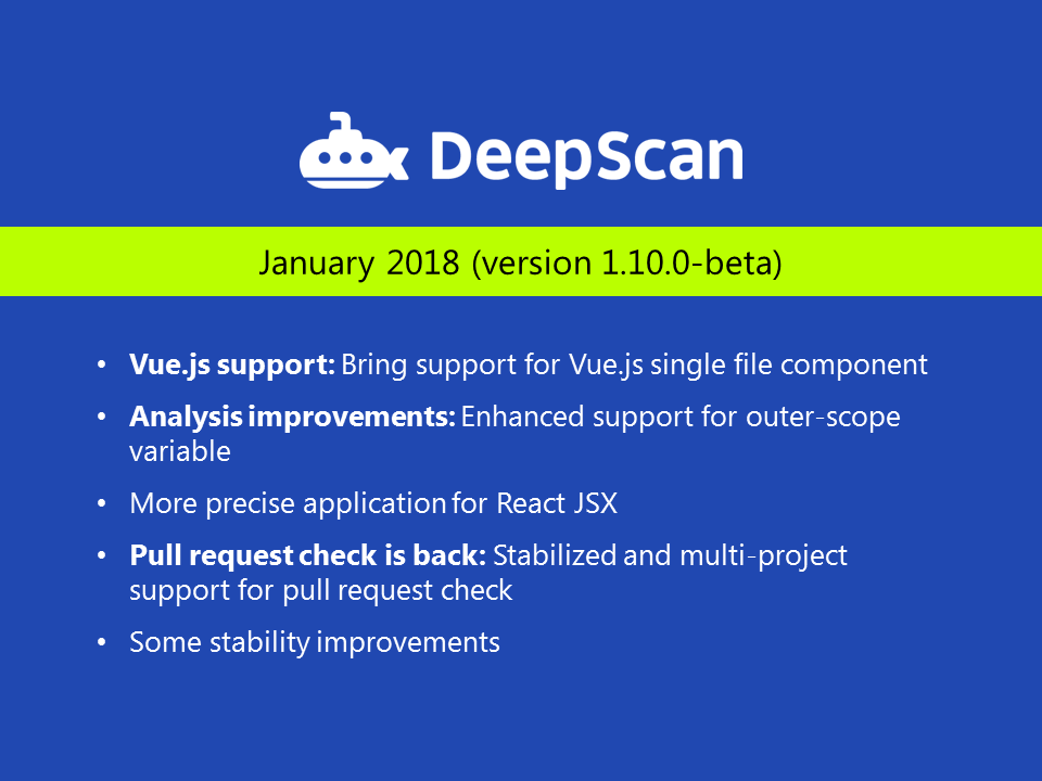 Updates | DeepScan