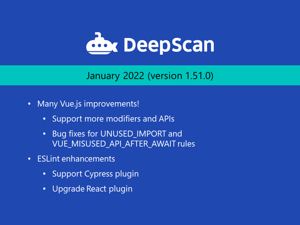 Updates | DeepScan